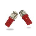 Gp-Thunder 194 168 2825 T10 M158 504 LED Lights Red Bulbs Wide View Angle 194-SMD-5R